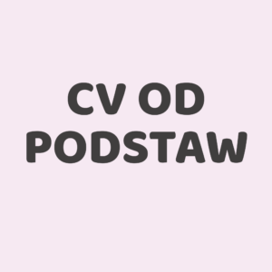 CV od podstaw