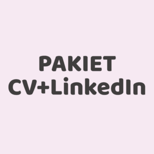 Pakiet CV od podstaw + LinkedIn Podstawowy